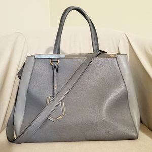Fendi gray 2jours bag